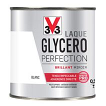 laque glycero brillante 0,5L blanc - V33