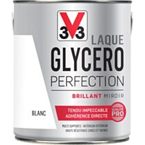 Laque glycéro brillante 2L blanc - V33