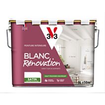 PEINTURE BLANC RENOVATION SATIN 5 L