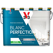 Peinture blanc perfection satin 5L