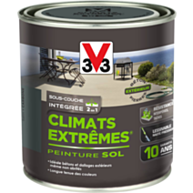Peinture Sols Extérieurs Climats Extrêmes Satin Carbone 0.5 L - V33