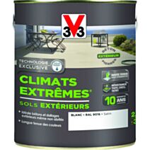 Peinture Sols Extérieurs Climats Extrêmes Satin Blanc 2,5L - V33