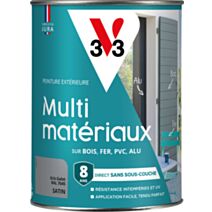 Peinture multi-supports direct protect satin 1,5 L gris galet  - V33