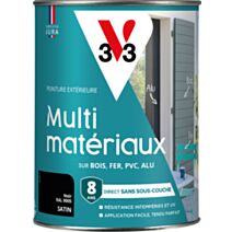 peinture multisupport direct protect satin 1.5 l noir  - V33