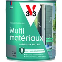 Peinture extérieure multisupport Direct Protect 2.5L Gris galet - V33