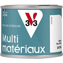 Peinture multi-supports direct protect satin 125 ml Blanc - V33