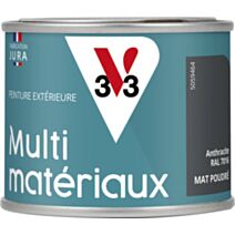 Peinture multisupport Direct Protect Poudré 125 ml Anthracite - V33