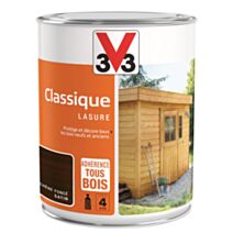Lasure Classique satin chêne foncé 1 L - V33