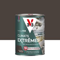 Peinture Fer Climats Extrêmes Brillant Brun Havane 1,5 L