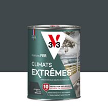 Peinture Fer Climats Extrêmes Brillant Anthracite 1,5L - V33