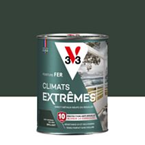 Peinture Fer Climats Extrêmes Brillant Vert Omorika 1,5 L