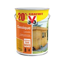 Lasure Classique Chêne Clair 5 L + 20% - V33