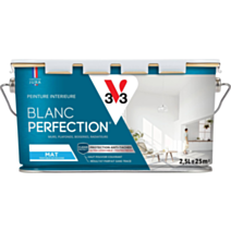 Peinture blanc perfection mat 2,5L