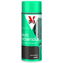 Peinture en aérosol multi matériaux brun havane 400 ml - V33