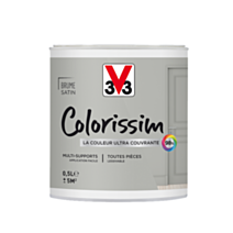 Peinture multisupport Colorissim brume satin 0,5L - V33