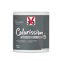 Peinture multisupport Colorissim gris ardoise satin 0,5L - V33
