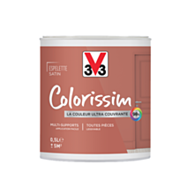 Peinture multisupport Colorissim Espelette satin 0,5L - V33