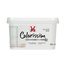 Peinture multisupport Colorissim gris poudre satin 2,5L - V33