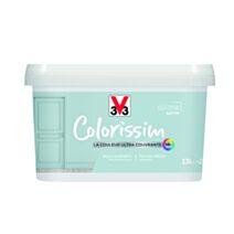 Peinture colorissim 2,5L bleu coton satin