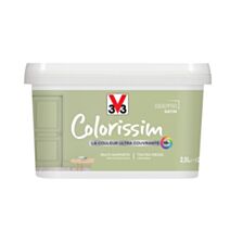 Peinture multisupport colorissim satin eucalyptus 2,5L – - V33