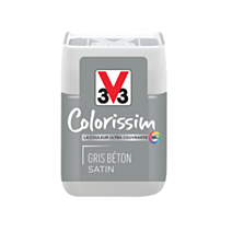 Testeur de peinture multisupport Colorissim gris béton satin 75ml - V33