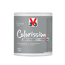 Peinture multisupport Colorissim gris béton mat 0,5L - V33