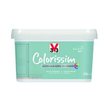 Peinture colorissim 2,5L bleu alizé mat