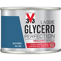 Laque glycéro brillant bleu marin 125ml - V33