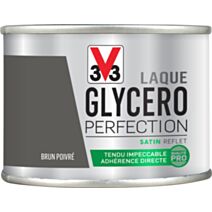 Laque glycéro satin brun poivre 125ml - V33