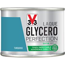 Laque glycéro satin turquoise 125ml - V33