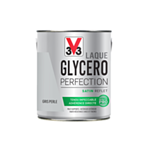 Laque glycéro multisupport Perfection gris perle satin 2L - V33