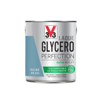 Laque glycéro multisupport Perfection bleu iode satin 2L - V33
