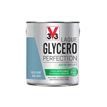 Laque glycéro multisupport Perfection bleu iode satin 2L - V33