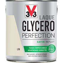 Laque glycéro multisupport Perfection lin satin 2L - V33