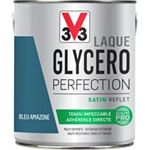 Laque glycéro 2 l satin bleu amazone