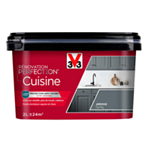 Peinture rénovation cuisine Perfection ardoise satin 2L - V33