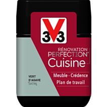 Testeur de peinture rénovation cuisine Perfection vert agave satin 75ml - V33