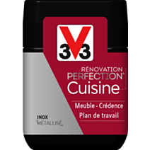 Peinture rénovation cuisine Perfection inox métallisé satin testeur 75ml - V33