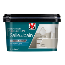 Peinture rénovation salle de bain Perfection seigle satin 2L - V33