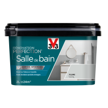 Peinture Rénovation Perfection Salle de bain Plume Satin 2L V33