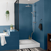 Testeur rénovation salle de bain bleu profond satin 75ml - V33