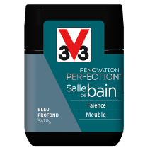 Testeur rénovation salle de bain bleu profond satin 75ml - V33
