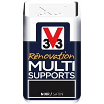 Testeur peinture Rénovation Multisupport noir satin 75ml - V33