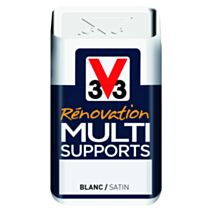 Testeur Peinture Rénovation Multisupport blanc satin 75ml - V33