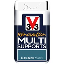 Testeur de peinture Rénovation Multisupport bleu batik satin 75 ml - V33