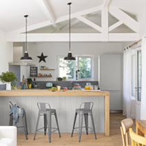 Peinture Rénovation Multisupport gris porcelaine satin 2L - V33