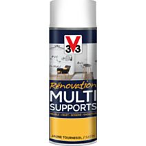 Peinture Rénovation Multisupport tournesol satin aérosol 400 ml - V33