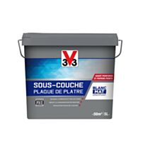 Sous couche plaque de plâtre blanc 5l