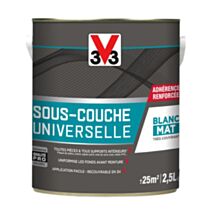 Sous couche universelle blanc mat 2,5l