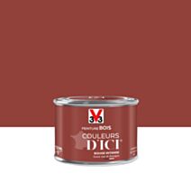 Peinture bois Couleurs d’ici 125ml rouge intense – V33